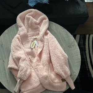 Cozy Pink Teddy Jacket